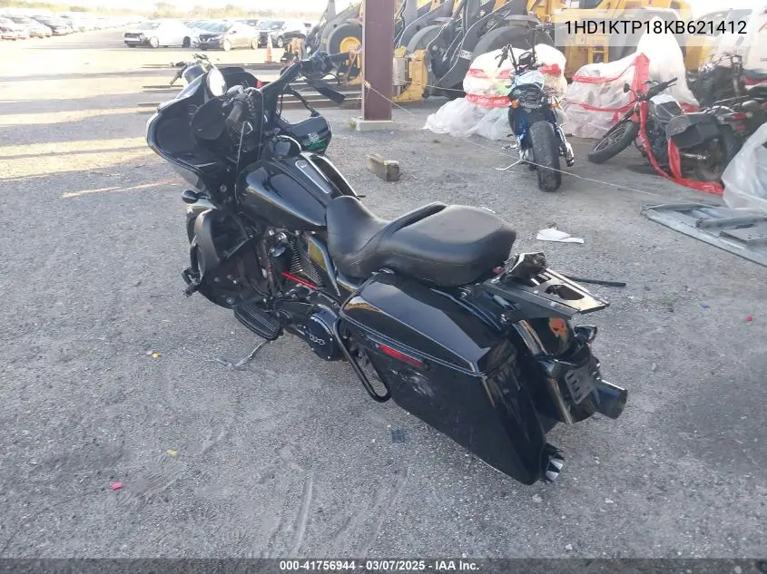 2019 Harley-Davidson Fltrxs VIN: 1HD1KTP18KB621412 Lot: 41756944