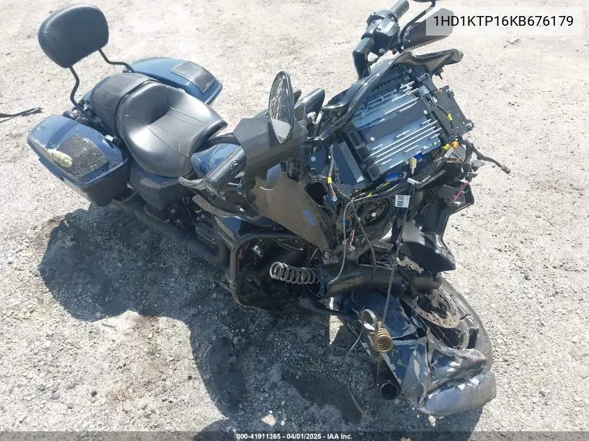 2019 Harley-Davidson Fltrxs VIN: 1HD1KTP16KB676179 Lot: 41911365