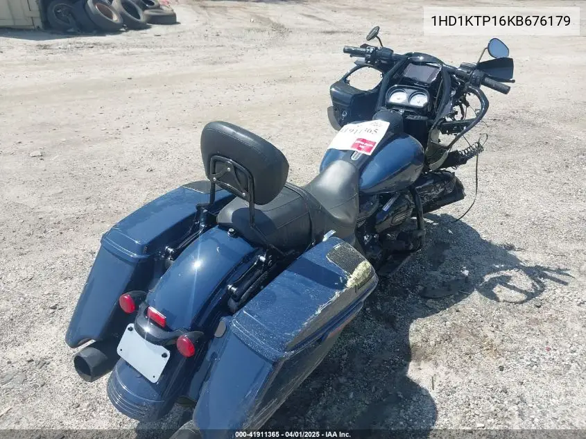 2019 Harley-Davidson Fltrxs VIN: 1HD1KTP16KB676179 Lot: 41911365