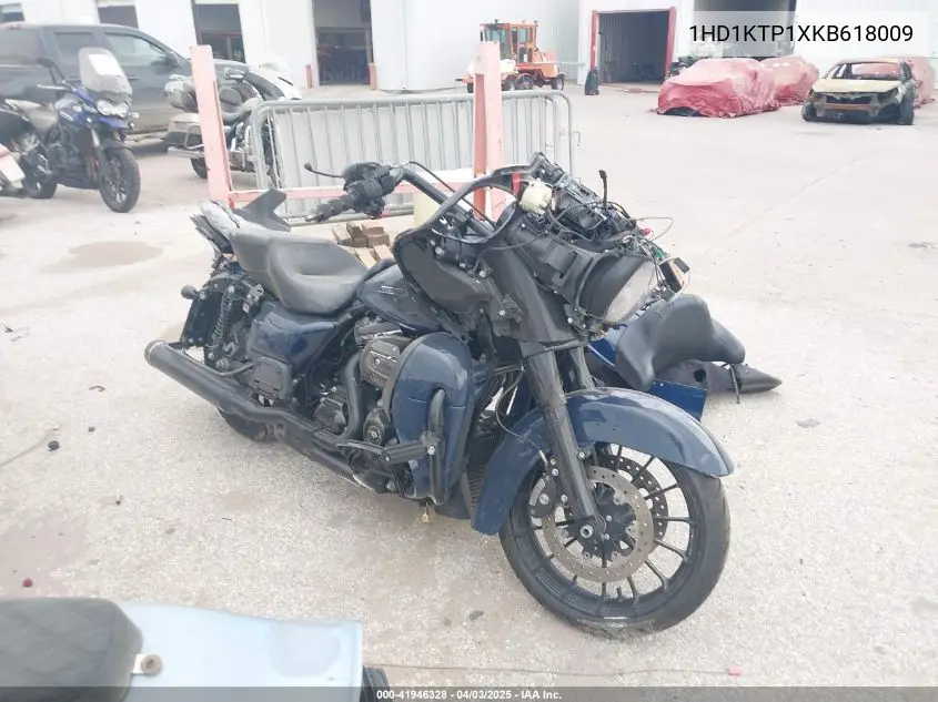 2019 Harley-Davidson Fltrxs VIN: 1HD1KTP1XKB618009 Lot: 41946328