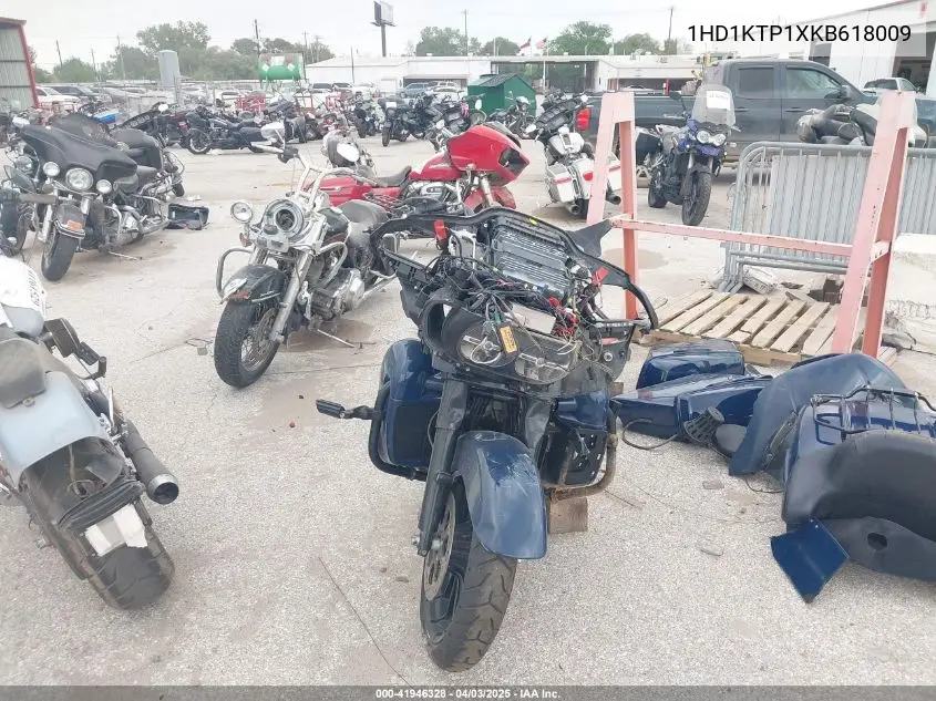 2019 Harley-Davidson Fltrxs VIN: 1HD1KTP1XKB618009 Lot: 41946328