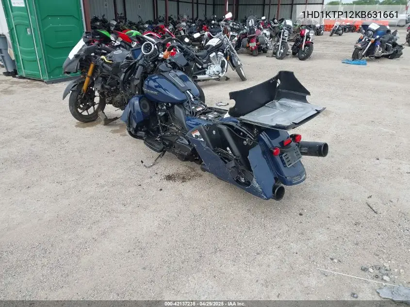 2019 Harley-Davidson Fltrxs VIN: 1HD1KTP12KB631661 Lot: 42137238