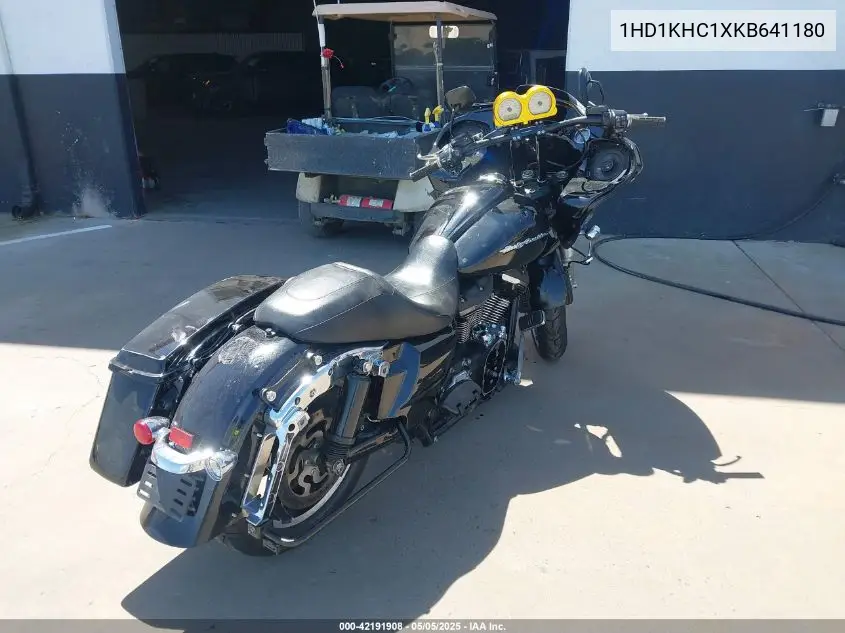 2019 Harley-Davidson Fltrx VIN: 1HD1KHC1XKB641180 Lot: 42191908