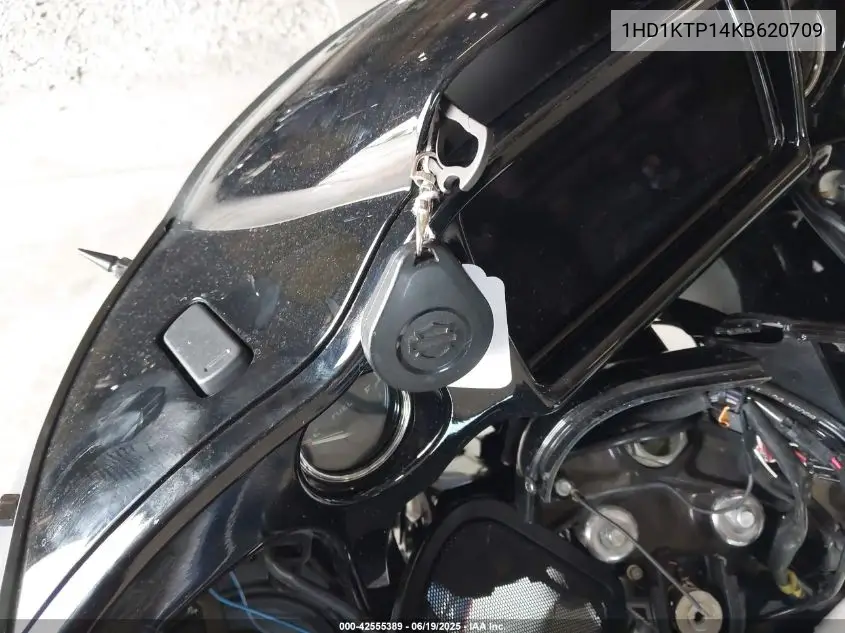 2019 Harley-Davidson Fltrxs VIN: 1HD1KTP14KB620709 Lot: 42555389