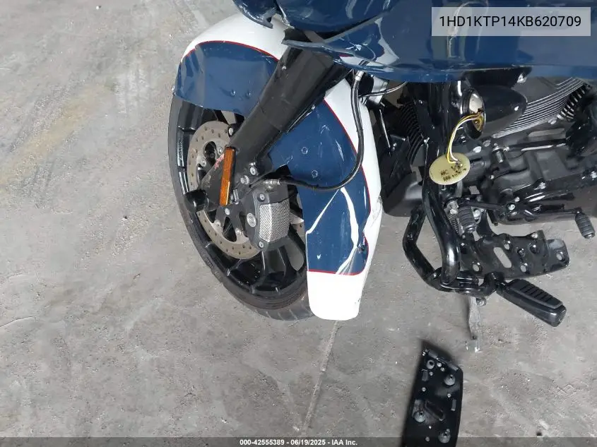 2019 Harley-Davidson Fltrxs VIN: 1HD1KTP14KB620709 Lot: 42555389