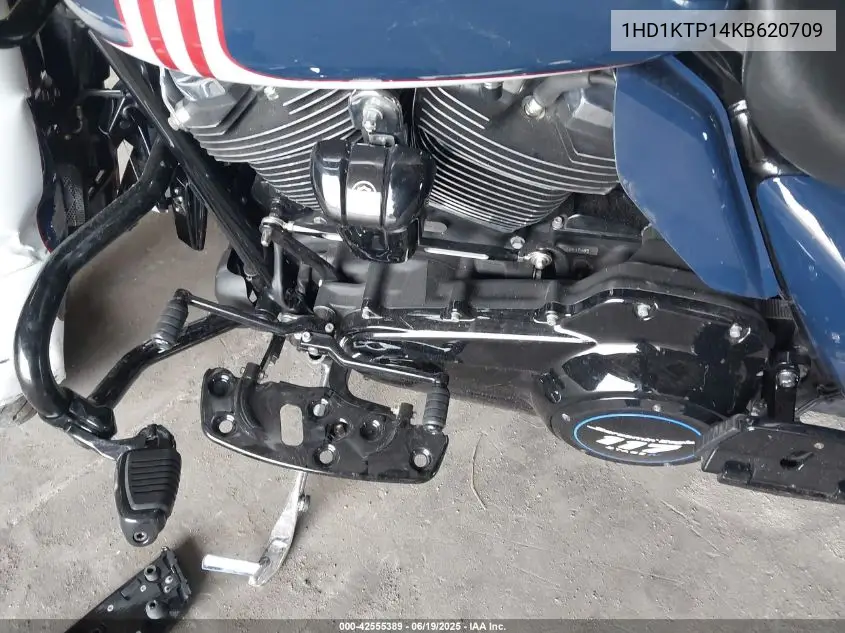 2019 Harley-Davidson Fltrxs VIN: 1HD1KTP14KB620709 Lot: 42555389