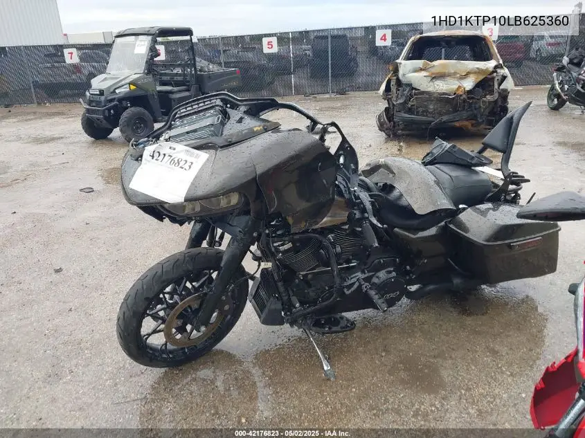 2020 Harley-Davidson Fltrxs VIN: 1HD1KTP10LB625360 Lot: 42176823