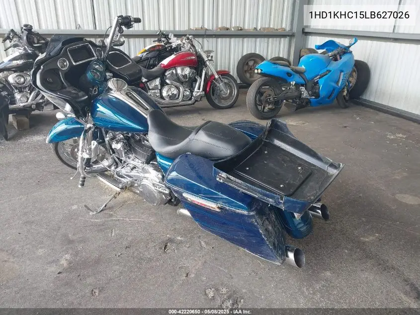 2020 Harley-Davidson Fltrx VIN: 1HD1KHC15LB627026 Lot: 42220650