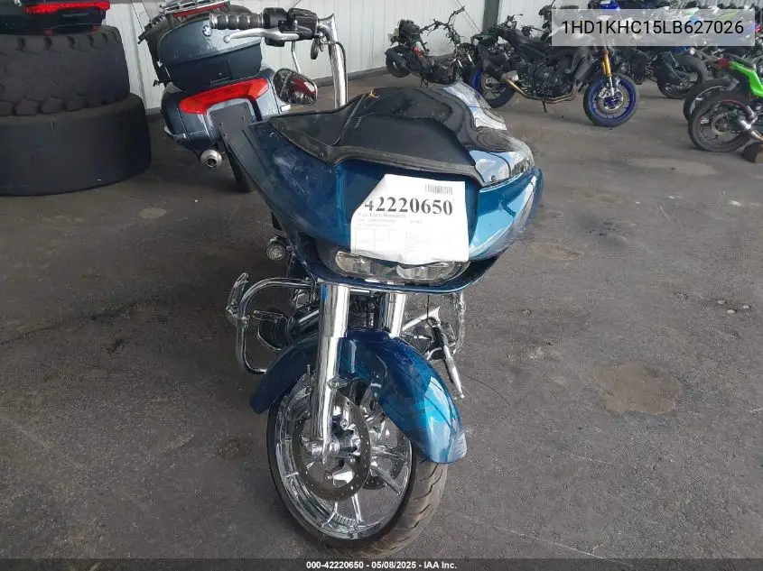 2020 Harley-Davidson Fltrx VIN: 1HD1KHC15LB627026 Lot: 42220650