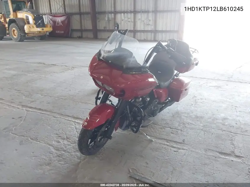 2020 Harley-Davidson Fltrxs VIN: 1HD1KTP12LB610245 Lot: 42242738