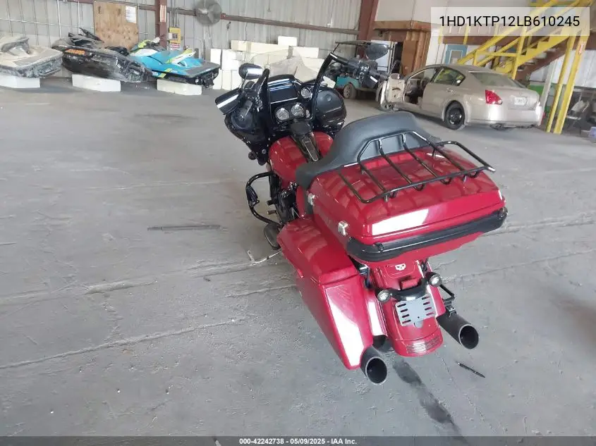 2020 Harley-Davidson Fltrxs VIN: 1HD1KTP12LB610245 Lot: 42242738