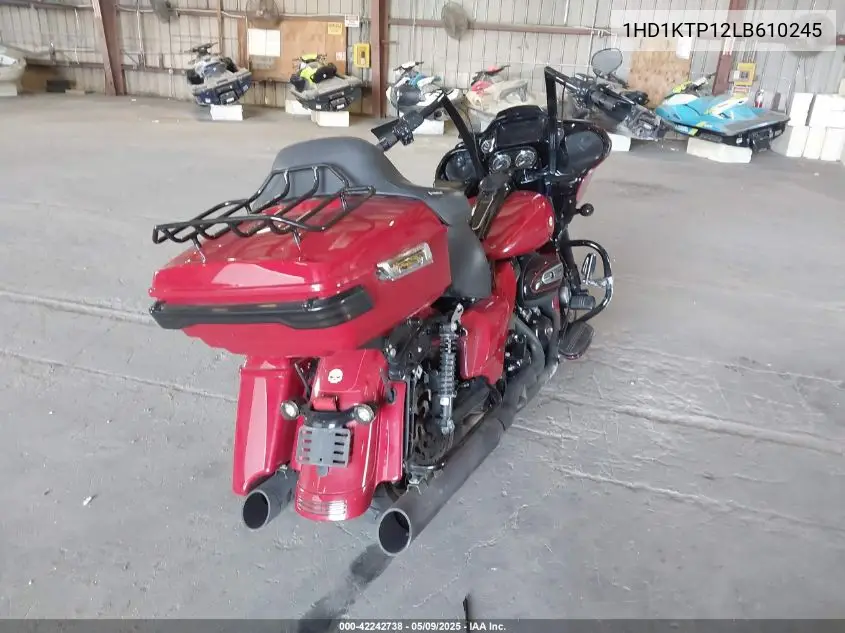 2020 Harley-Davidson Fltrxs VIN: 1HD1KTP12LB610245 Lot: 42242738