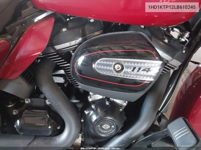 2020 Harley-Davidson Fltrxs VIN: 1HD1KTP12LB610245 Lot: 42242738
