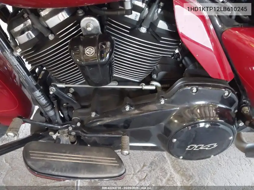 2020 Harley-Davidson Fltrxs VIN: 1HD1KTP12LB610245 Lot: 42242738