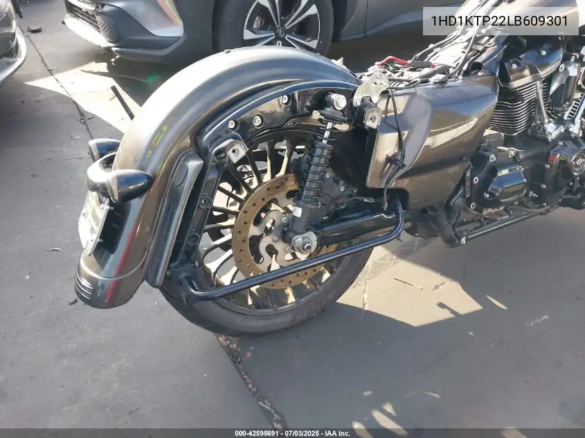 2020 Harley-Davidson Fltrxs VIN: 1HD1KTP22LB609301 Lot: 42595691