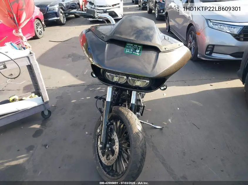 2020 Harley-Davidson Fltrxs VIN: 1HD1KTP22LB609301 Lot: 42595691