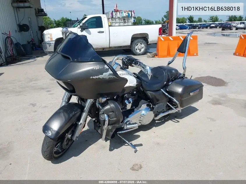 2020 Harley-Davidson Fltrx VIN: 1HD1KHC16LB638018 Lot: 42660098