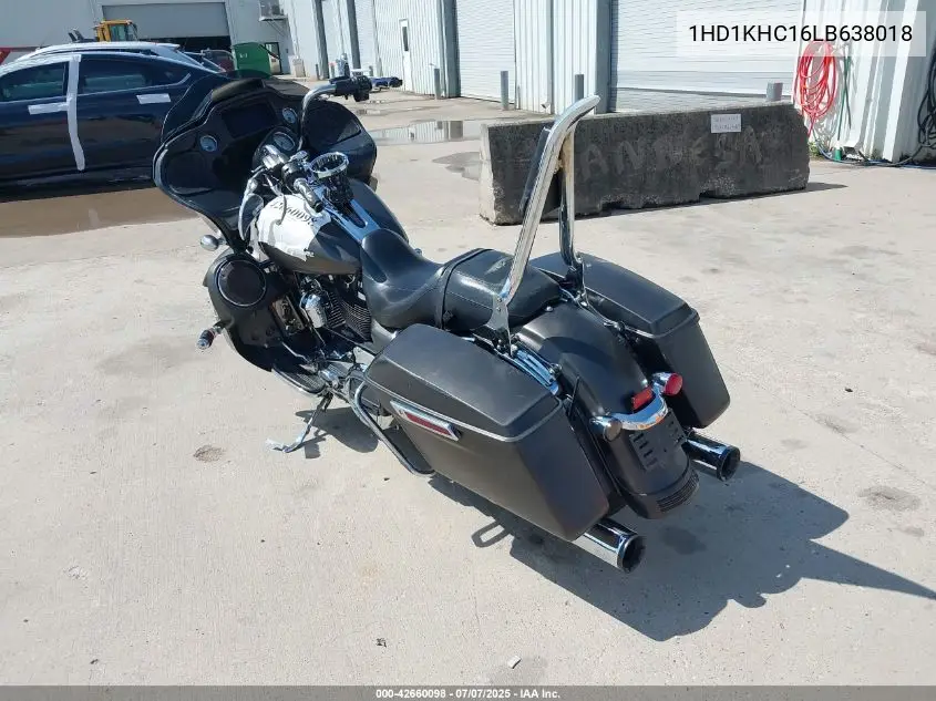2020 Harley-Davidson Fltrx VIN: 1HD1KHC16LB638018 Lot: 42660098