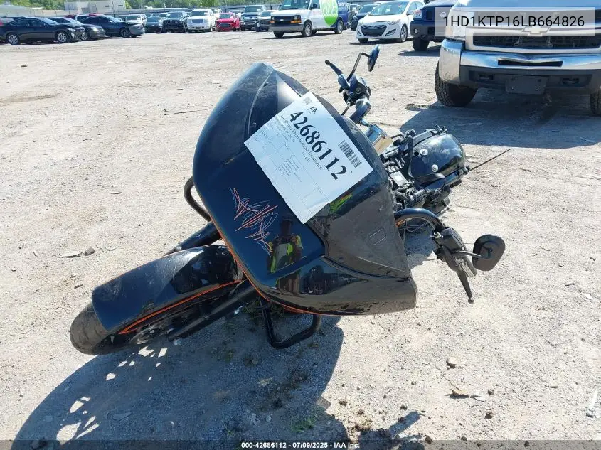 2020 Harley-Davidson Fltrxs VIN: 1HD1KTP16LB664826 Lot: 42686112