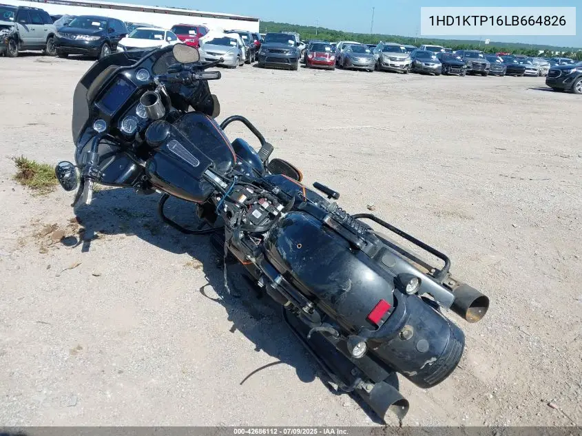 2020 Harley-Davidson Fltrxs VIN: 1HD1KTP16LB664826 Lot: 42686112