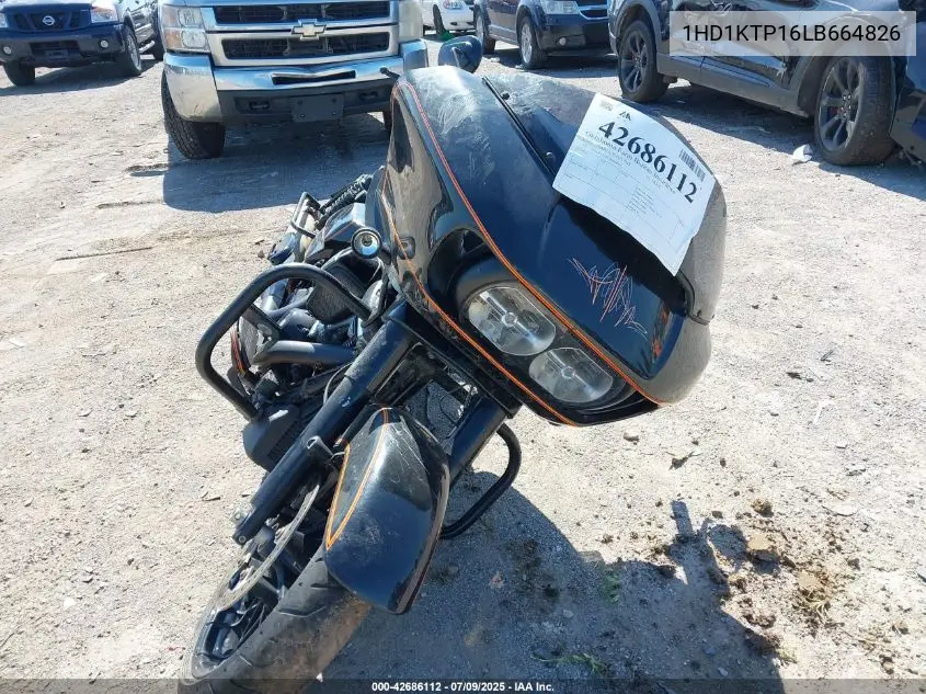 2020 Harley-Davidson Fltrxs VIN: 1HD1KTP16LB664826 Lot: 42686112