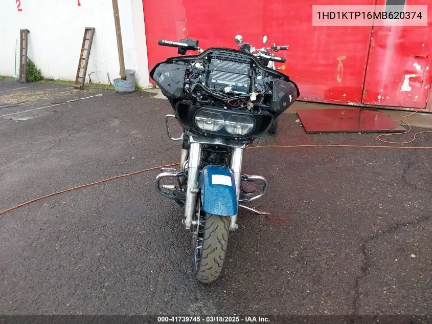 2021 Harley-Davidson Fltrxs VIN: 1HD1KTP16MB620374 Lot: 41739745