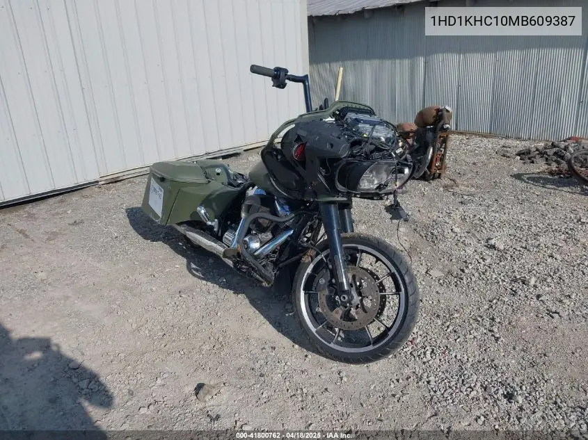 2021 Harley-Davidson Fltrx VIN: 1HD1KHC10MB609387 Lot: 41800762