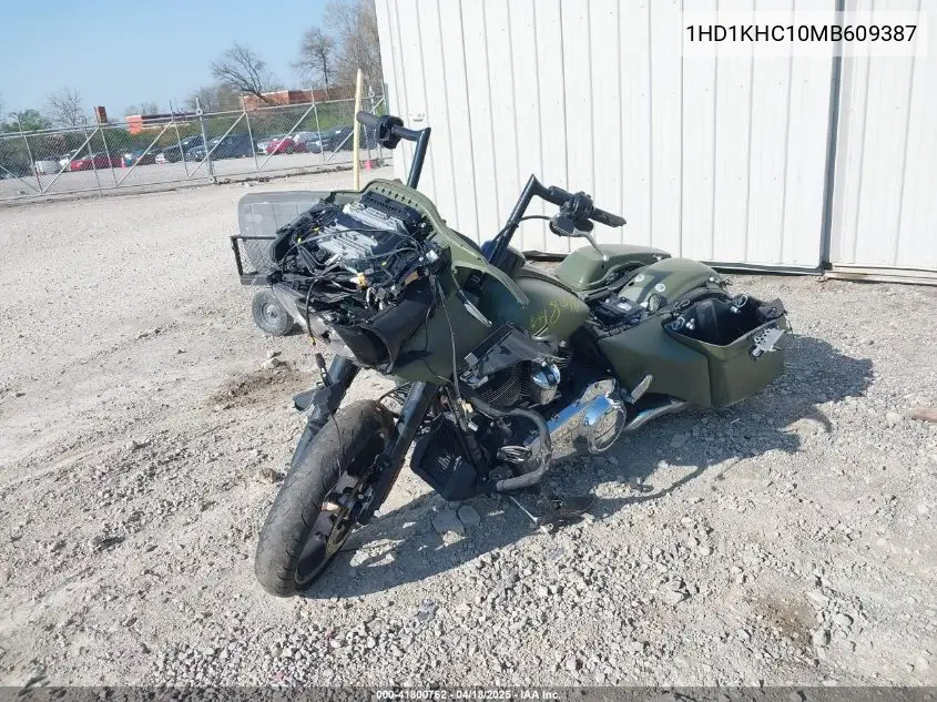 2021 Harley-Davidson Fltrx VIN: 1HD1KHC10MB609387 Lot: 41800762