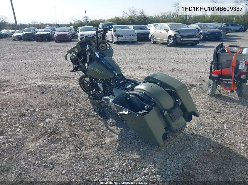 2021 Harley-Davidson Fltrx VIN: 1HD1KHC10MB609387 Lot: 41800762