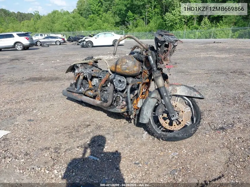 2021 Harley-Davidson Fltrk VIN: 1HD1KZF12MB669866 Lot: 42124299