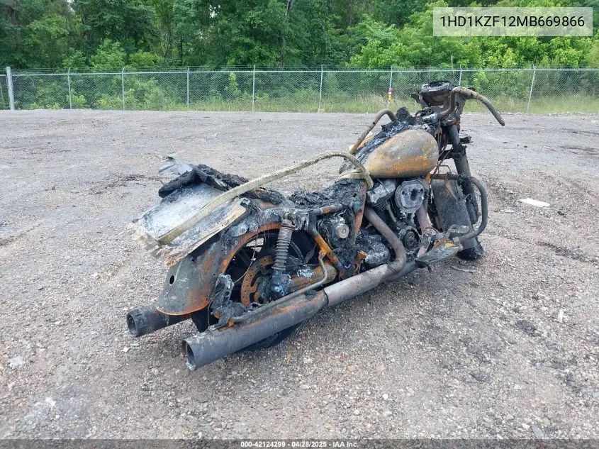 2021 Harley-Davidson Fltrk VIN: 1HD1KZF12MB669866 Lot: 42124299