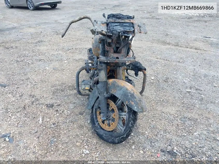 2021 Harley-Davidson Fltrk VIN: 1HD1KZF12MB669866 Lot: 42124299