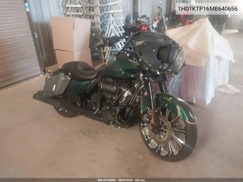 2021 Harley-Davidson Fltrxs VIN: 1HD1KTP16MB640656 Lot: 42163995
