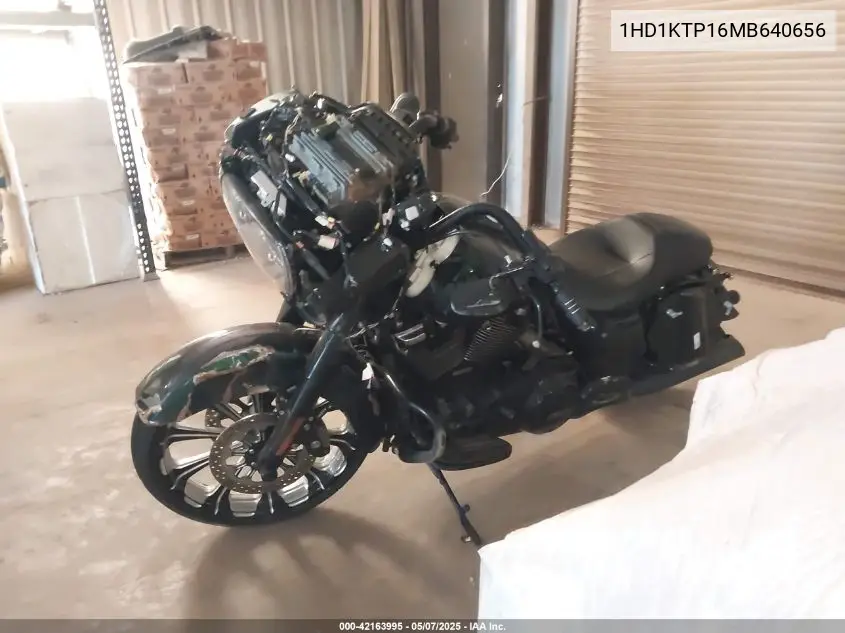 2021 Harley-Davidson Fltrxs VIN: 1HD1KTP16MB640656 Lot: 42163995