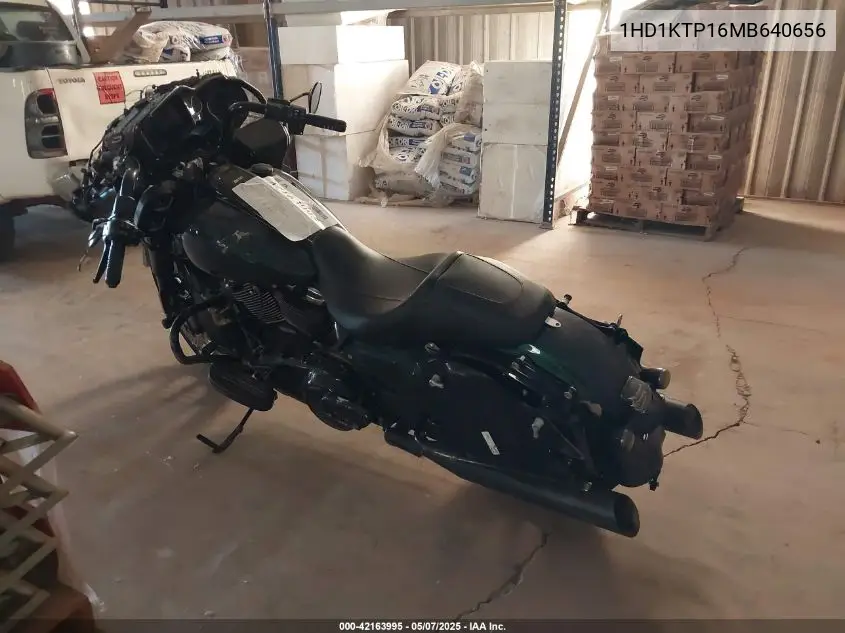 2021 Harley-Davidson Fltrxs VIN: 1HD1KTP16MB640656 Lot: 42163995
