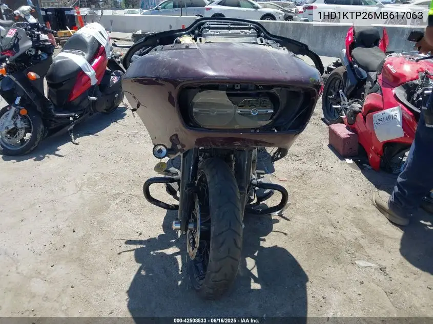 2021 Harley-Davidson Fltrxs VIN: 1HD1KTP26MB617063 Lot: 42508533