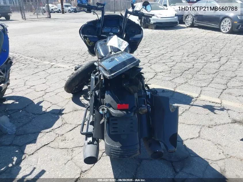 2021 Harley-Davidson Fltrxs VIN: 1HD1KTP21MB660788 Lot: 42619261