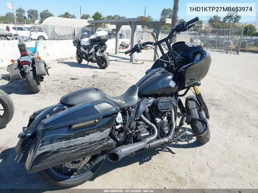2021 Harley-Davidson Fltrxs VIN: 1HD1KTP27MB653974 Lot: 42654552