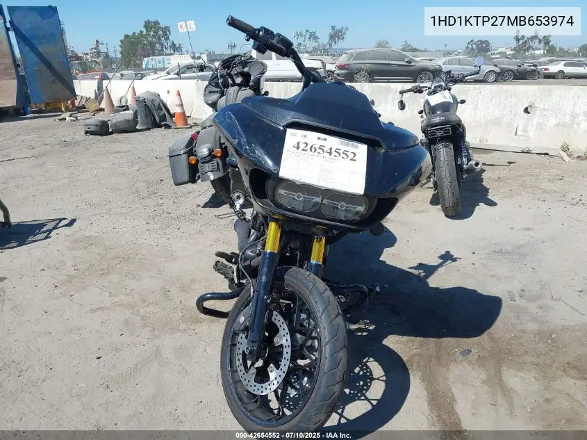 2021 Harley-Davidson Fltrxs VIN: 1HD1KTP27MB653974 Lot: 42654552