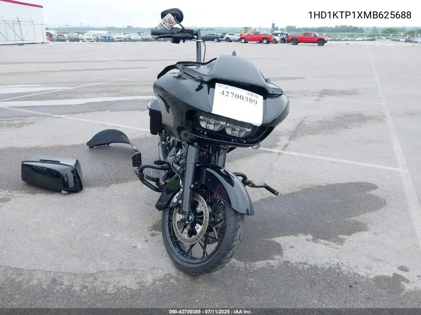 2021 Harley-Davidson Fltrxs VIN: 1HD1KTP1XMB625688 Lot: 42700389