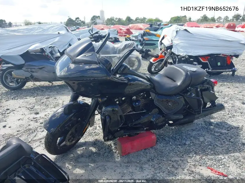 2022 Harley-Davidson Fltrk VIN: 1HD1KZF19NB652676 Lot: 42026238