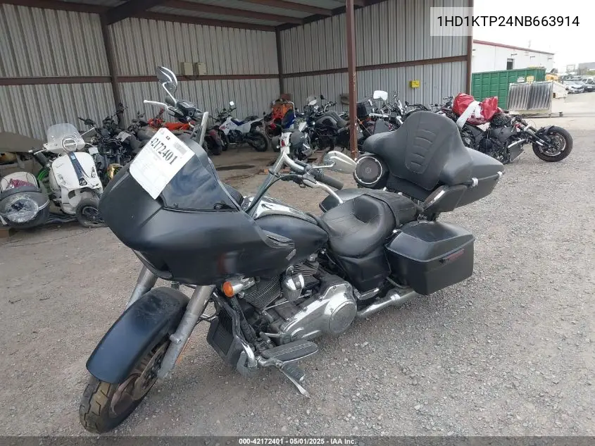 2022 Harley-Davidson Fltrxs VIN: 1HD1KTP24NB663914 Lot: 42172401