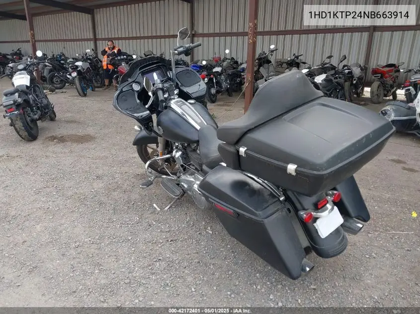 2022 Harley-Davidson Fltrxs VIN: 1HD1KTP24NB663914 Lot: 42172401