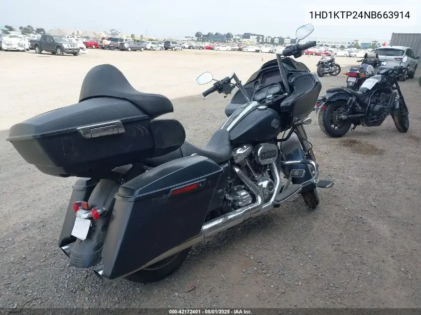 2022 Harley-Davidson Fltrxs VIN: 1HD1KTP24NB663914 Lot: 42172401