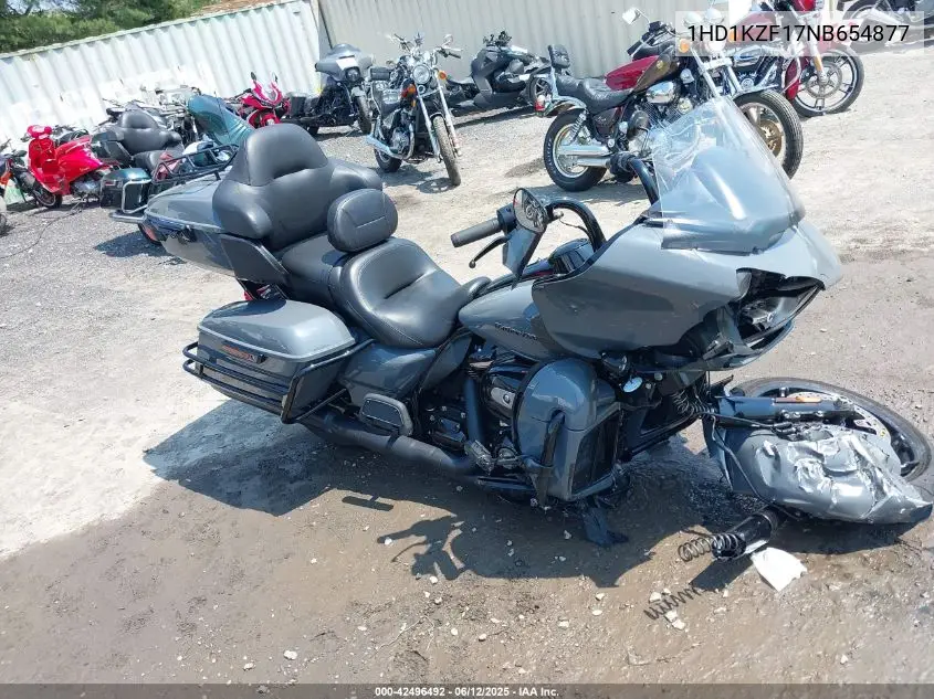 2022 Harley-Davidson Fltrk VIN: 1HD1KZF17NB654877 Lot: 42496492