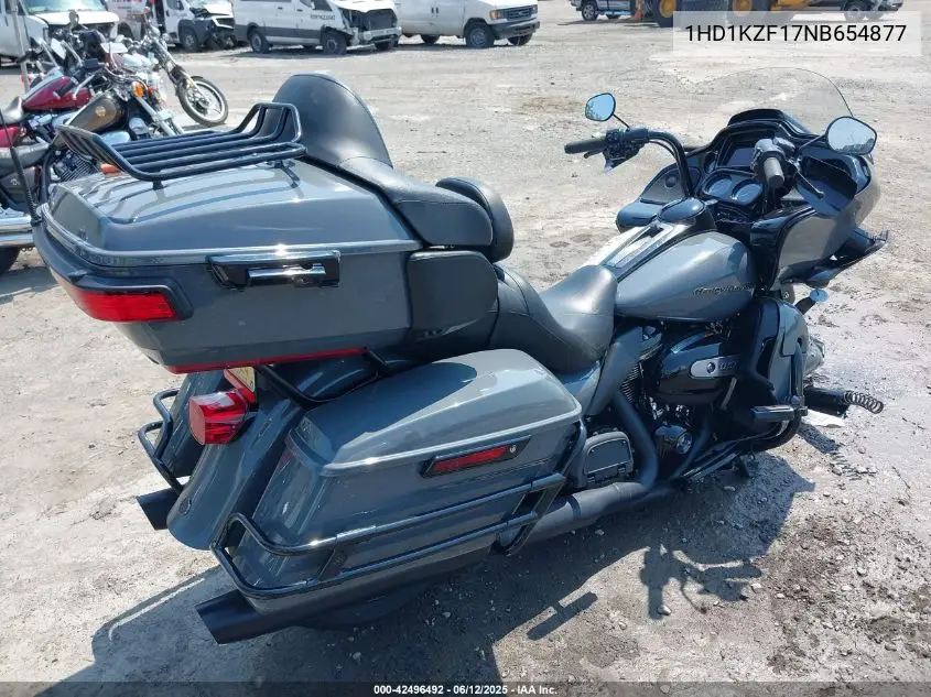 2022 Harley-Davidson Fltrk VIN: 1HD1KZF17NB654877 Lot: 42496492