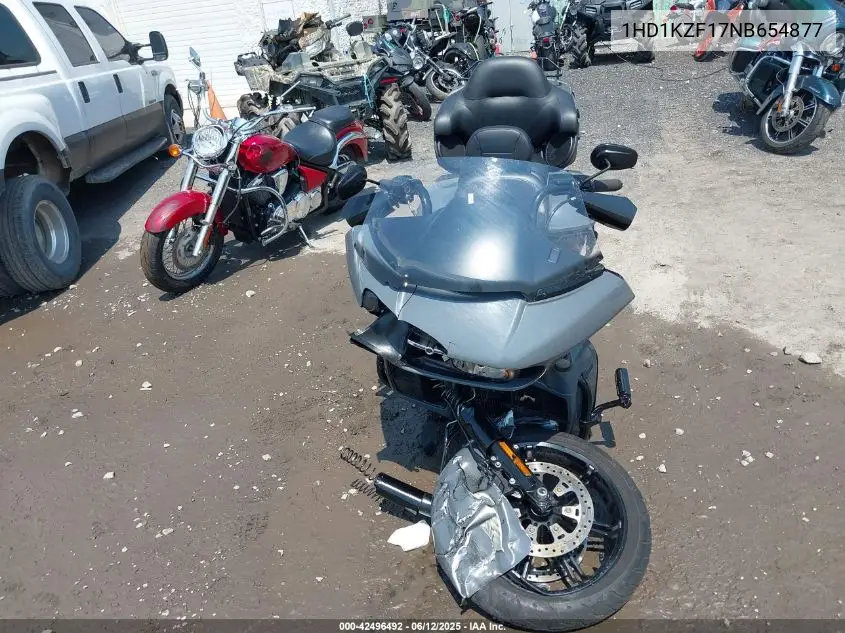 2022 Harley-Davidson Fltrk VIN: 1HD1KZF17NB654877 Lot: 42496492