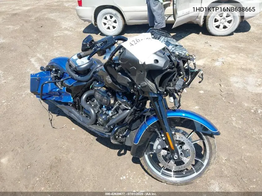 2022 Harley-Davidson Fltrxs VIN: 1HD1KTP16NB638665 Lot: 42628677