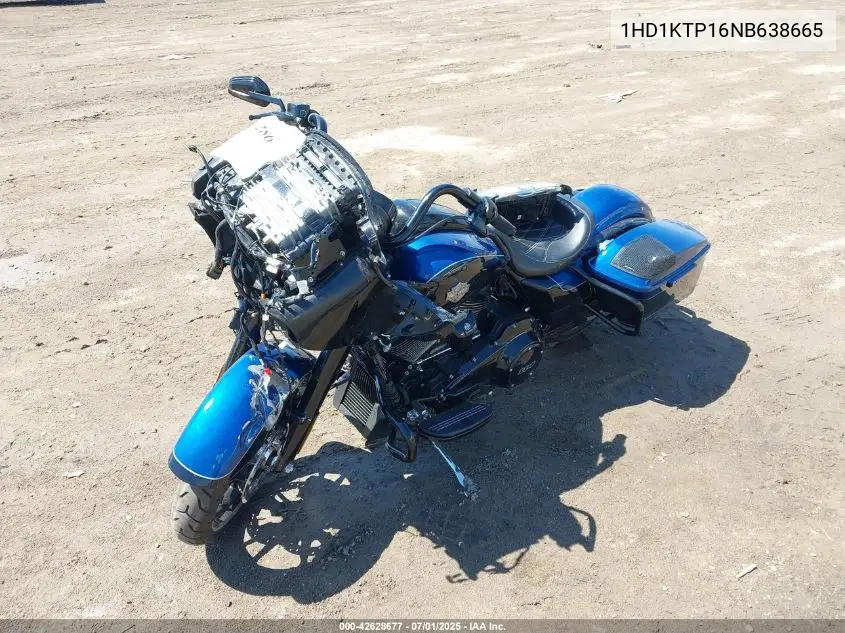 2022 Harley-Davidson Fltrxs VIN: 1HD1KTP16NB638665 Lot: 42628677