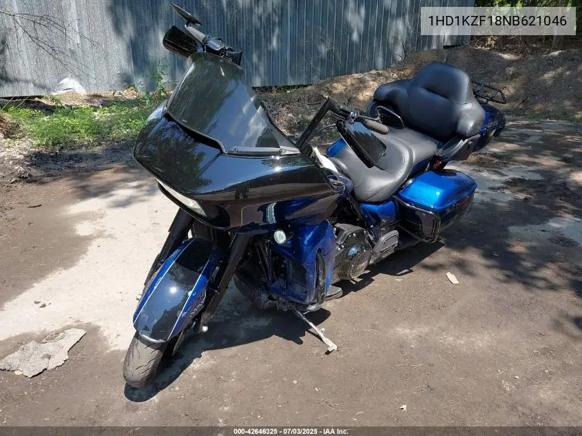 2022 Harley-Davidson Fltrk VIN: 1HD1KZF18NB621046 Lot: 42646325